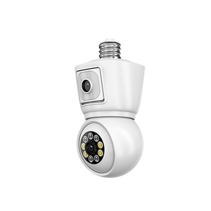 3MP UHD ICsee приложение с двумя линзами Bluetooth E27 PTZ IP-купольная камера AI Humanoid обнаружения полноцветный CCTV Домофон Радионяня - Product Image 3