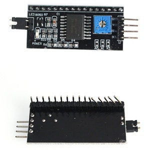Kit modulo LCD con interfaccia 2004 IC 1602A 5V schermo blu Display caratteri moduli e Kit elettronici