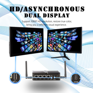 KTB 142 Pc pequeña X86 J6412 Embedded Fanless Nuc Pc Micro computadora de escritorio Industrial Minipc Intel Nano Mini Pc Con Windows 10 11 - Product Image 5