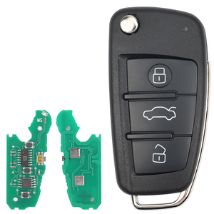 Factory Direct Sales Flip Remote <strong>Key</strong> for <strong>AUDI</strong> A3 TT Auto with 3 Button 315MHZ 48 Glass Chip Smart <strong>Key</strong> - Product Image 2