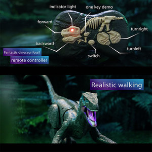 Lucky <strong>Toys</strong> Remote Control Dinosaur <strong>Toy</strong> for Kids RC Dinosaur Walking Robot with Light and <strong>Roaring</strong> 2.4Ghz RC <strong>Toys</strong> - Product Image 3