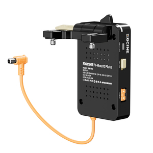 SONY FX6 v-montaj plakası USB PD için ZGCINE VM-VP5 V montaj plakası tek anahtar güç kontrolü fonksiyonel V montaj plakası - Product Image 2