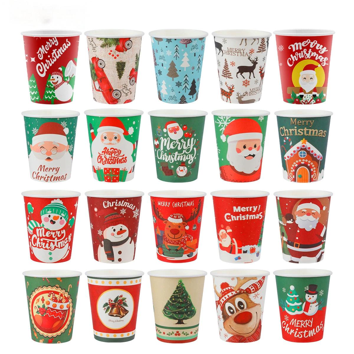 Vaso de papel personalizado para fiestas SKU-9