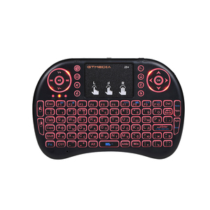 GTMEDIA I8 + español recargable 2,4G Mini teclado inalámbrico con RGB retroiluminado - Product Image 2