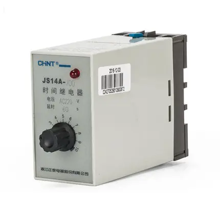 Fitting type High Quality CHINT general electric time relay delay 2 changeover timer relay