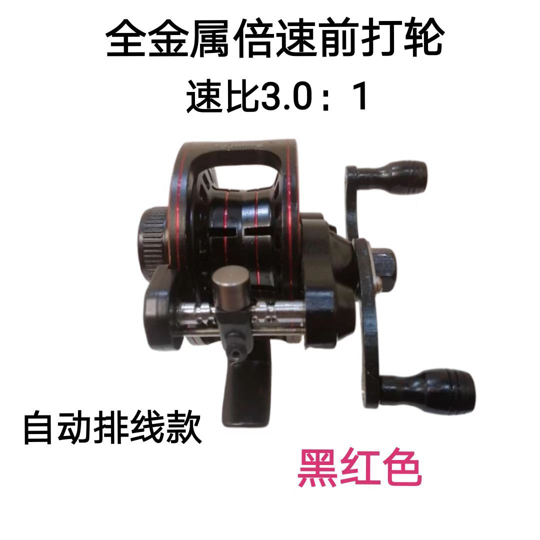Red automatic cable routing model for left-handed users
