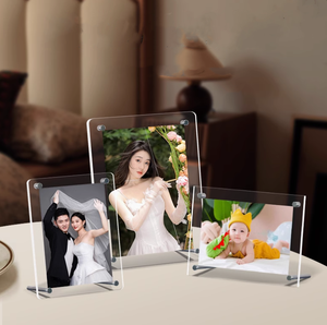 Bán buôn 4x6 5x7 6x8 inch với ốc vít rõ ràng Acrylic khung ảnh hiển thị Khung ảnh cưới - Product Image 3