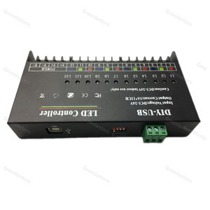 12 ch 720 w led piksel denetleyici sd kart dvi led denetleyici led kart denetleyicisi için yazılım - Product Image 6