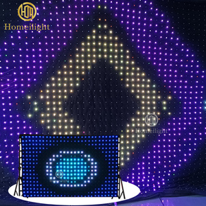 Popular for DJ Booth Matrix LED RGB 3in1 Vision Curtain LED DJ Lights for Night Club Party Stage - Product Image 1