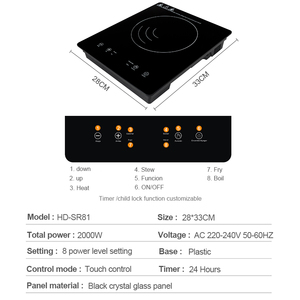 Kitchen Appliances <strong>Induction</strong> <strong>Cooker</strong> <strong>Multi</strong>-<strong>functional</strong> <strong>Induction</strong> Cooktop Single <strong>Cooker</strong> Electric <strong>Induction</strong> Stoves for Export - Product Image 3