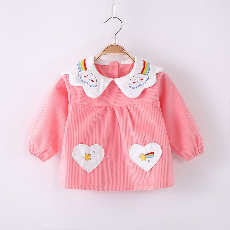 Smock-nuage rouge