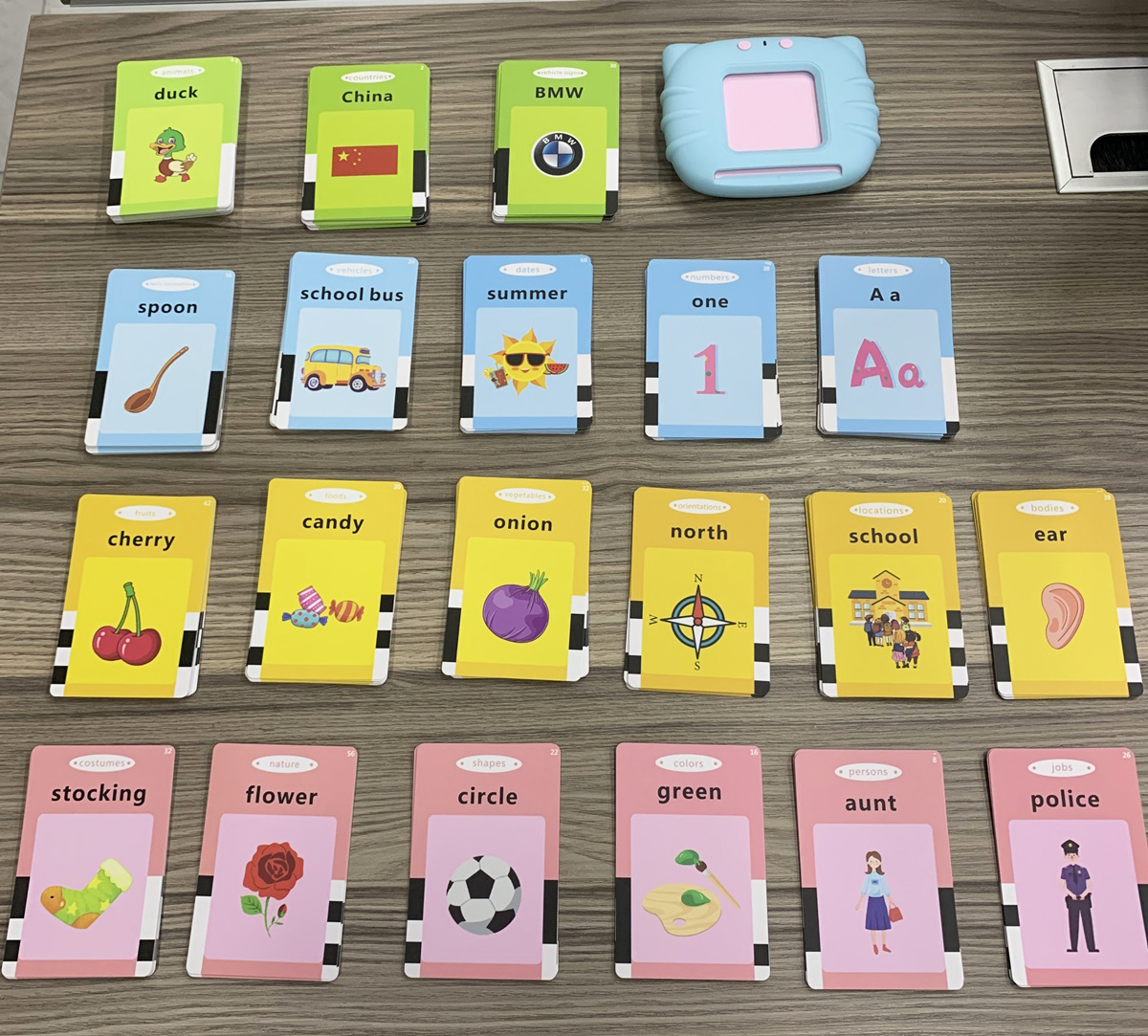 Blue -192pcs cards