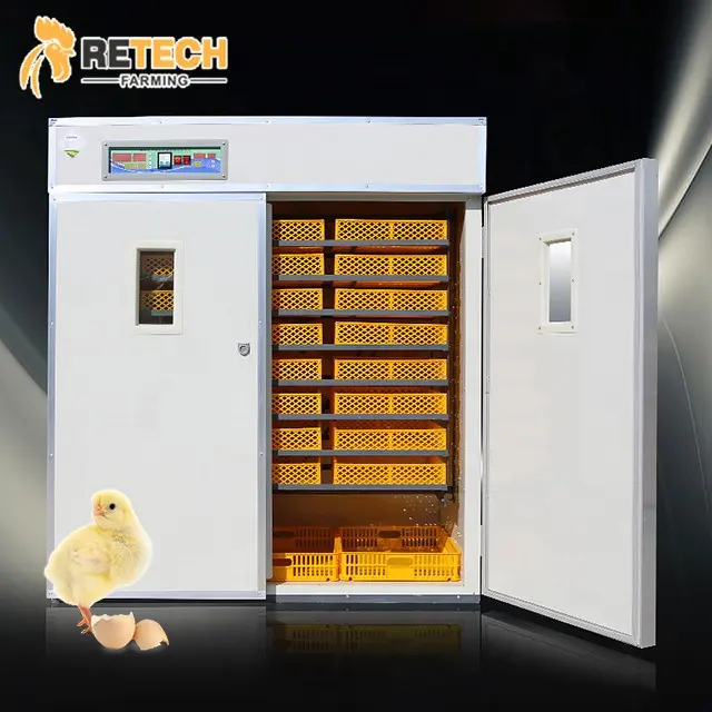 Incubadora de huevos automática para granja avícola comercial, 5280 pollos, gran oferta