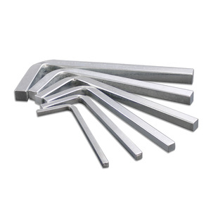 L şekli kare kafa anahtarı 3-10mm kare tuşları 4 puan anahtarları tornavida seti el aletleri taşınabilir manuel onarım araçları - Product Image 1