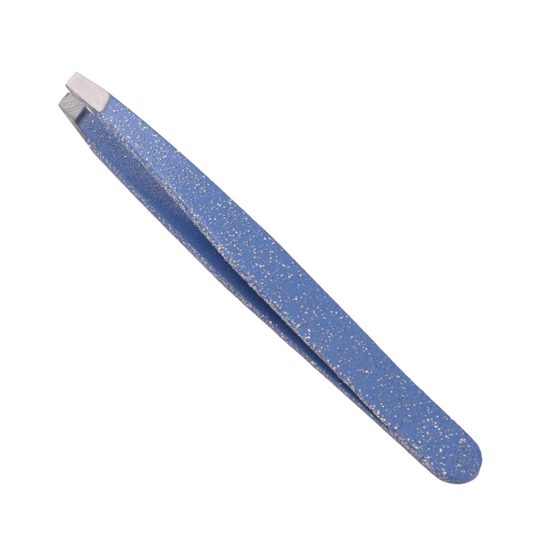 Glitter glue eyebrow tweezer