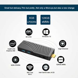 Fanless Industrial ultra Low Power Complete Multifunction Linux Desktop Micro Mini Tower Pc Pocket Computer Mini Pc Desktop Set
