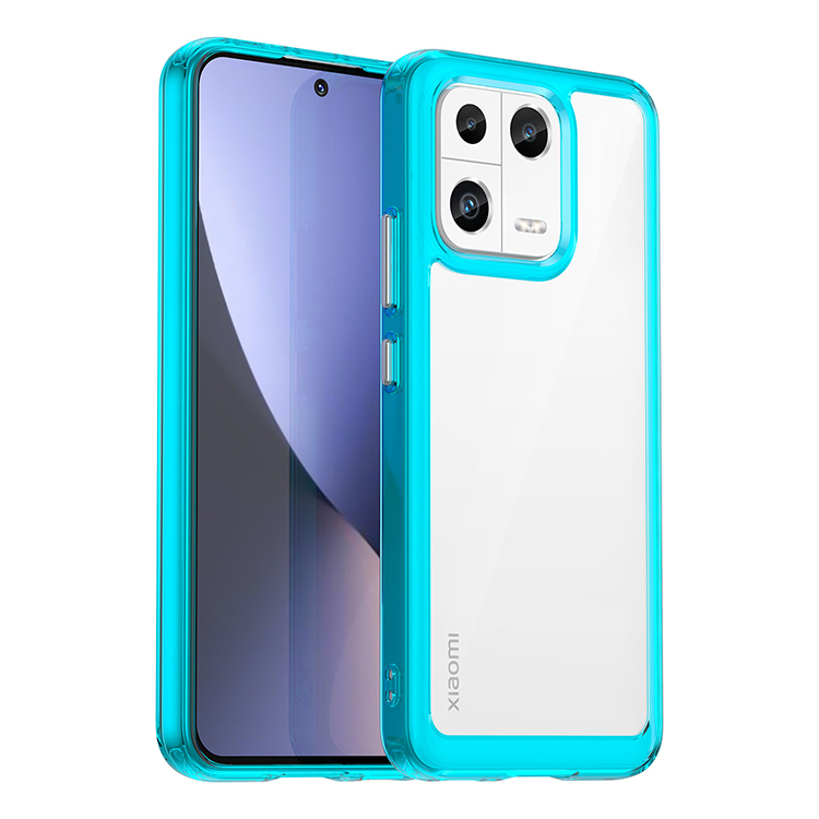 Bleu transparent