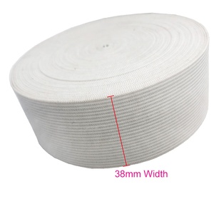 高弹性1.5英寸宽针织缝纫弹性线轴松紧带，用于缝纫和工艺 - Product Image 2