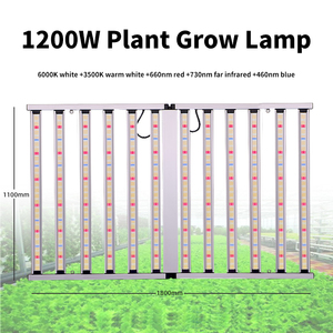 Joystar 1200W yüksek güç tam spektrum bitki ışık 4x6 sera kapalı çiçek IP54 kırmızı emisyon için LED aydınlatma - Product Image 6