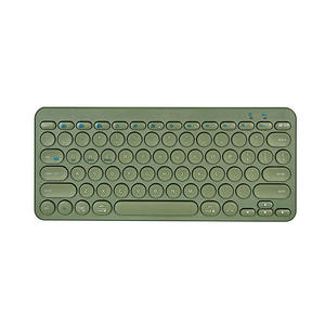 畅销复古圆形键帽无线电脑键盘平板电脑迷你键盘 - Product Image 5