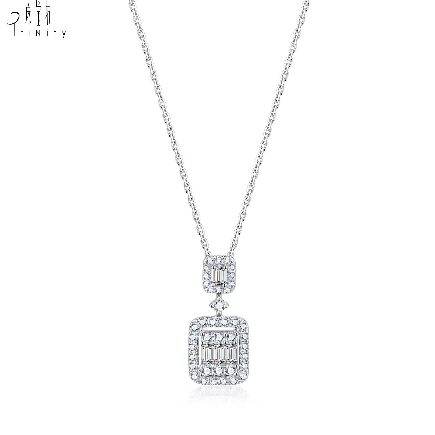 Or blanc massif 18 carats