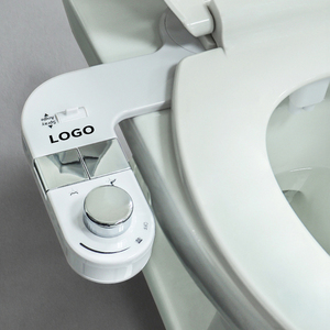 <strong>Bidet</strong> Sprayer Button/Knob Cold Water Toilet <strong>Bidet</strong> Attachment OEM/ODM Non-Electric Self-Cleaning Dual Nozzle Adjustable <strong>Bidet</strong> - Product Image 1