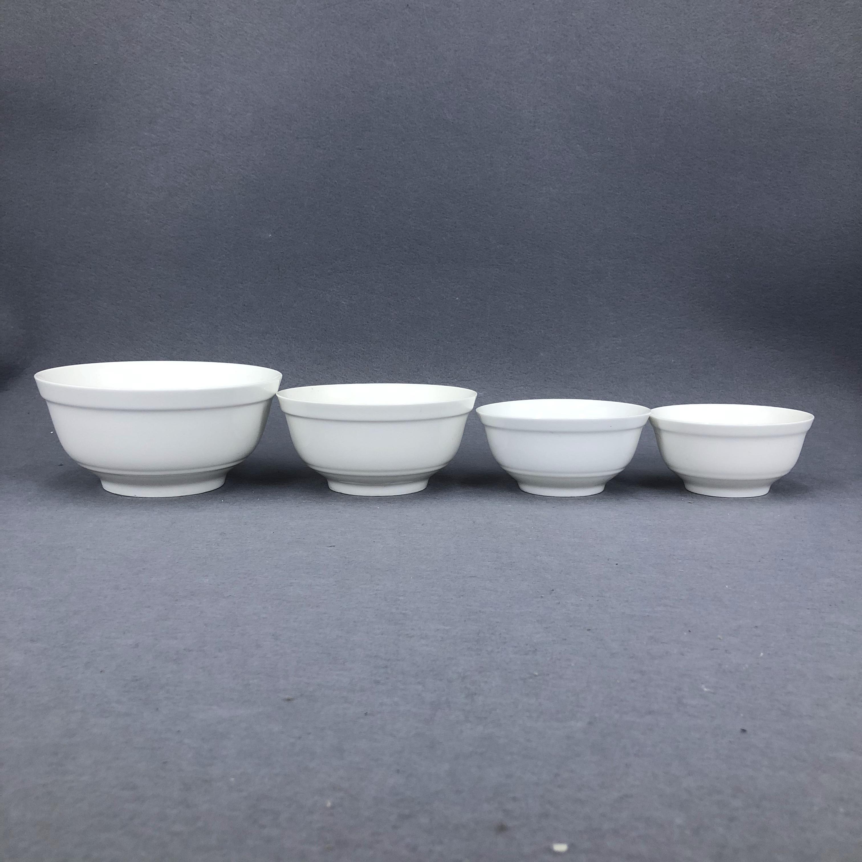 4.5"/5"/6"/7" hotel restaurant bone china soup bowl ceramic rice bowl with various design microwave white cheap bowl