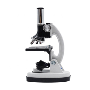 Microscopio biológico monocular portátil 1200X de alta precisión LED para laboratorio de ciencias educación de estudiantes