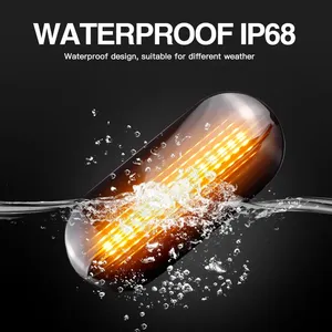 สัญญาณไฟเลี้ยว LED ด้านข้างแบบไดนามิกสำหรับ6L Ibiza ปี02-2008 Cordoba 93-1999 Toledo 1M Leon 1M Leon 1M - Product Image 2
