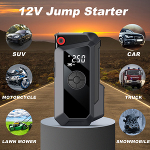 Foxsur 12v Car Battery Jump Starter Multi <strong>Functional</strong> Inflatable Starting Power Supply Emergency Starting Power <strong>Source</strong> - Product Image 2