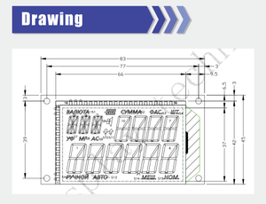 Water Meter <strong>Display</strong> Screen Customized <strong>LCD</strong> Segment <strong>LCD</strong> Modules <strong>LCD</strong> <strong>Display</strong> Module TN STN FSTN VATN HTN DFSTN - Product Image 6
