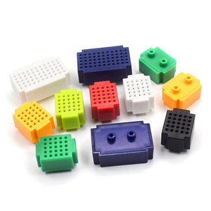 Pz/lotto 7 25/55 Mini Breadboard senza saldatura prototipo di pannello di prova per il pane 25 fori 55 fori sette colori per Arduino - Product Image 3