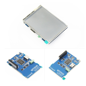 Raspberry Pi4用のタッチパネルサポート125MHzSPI入力を備えた3.5インチHDM-I TFTGPIOLCDモジュールスクリーンディスプレイ - Product Image 4