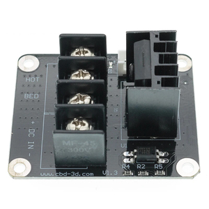 10 adet yeni 3D yazıcı sıcak yatak MOSFET güç genişletme kartı/isı yatak güç modülü için Anet A8 A6 A2 Compate siyah rampalar 1.4 - Product Image 3