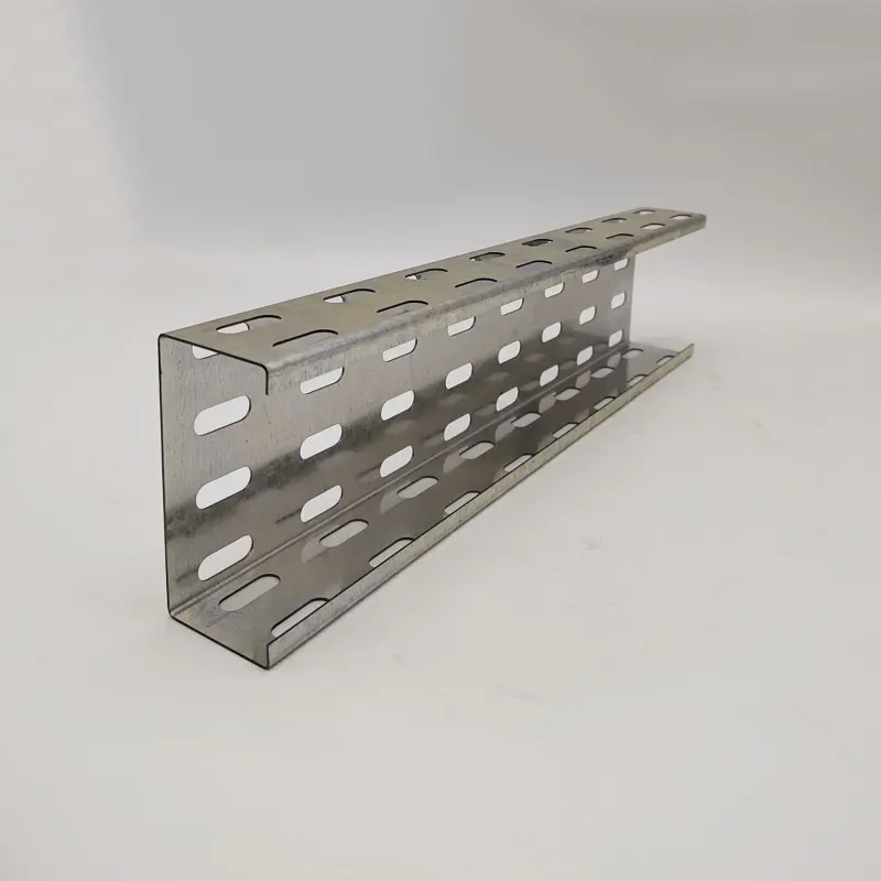 Mild Steel Cable Trunking 100X50 Galvanized steel 100mm 300mm 50mm Perforated electric Cable Tray