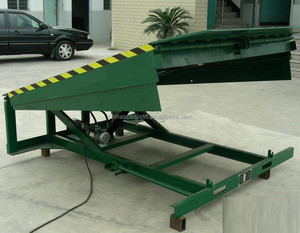 Nivelador de muelle de estructura plegable con gran capacidad de carga pesada para embarque de vehículos