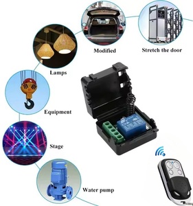 <strong>RF</strong> Transmitter 433 Mhz <strong>Remote</strong> <strong>Controls</strong> with Wireless <strong>Remote</strong> <strong>Control</strong> Switch DC 12V 1CH Relay Receiver Module
