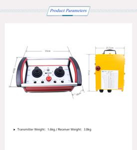 Long Distance ECD-Q5000B with CE FCC ROHS ISO <strong>Remote</strong> Distance Can Be Customized up to 5 <strong>km</strong> Engine Industry <strong>Remote</strong> Control - Product Image 4