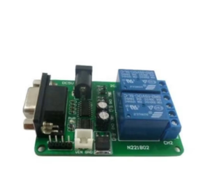 DC 5V 7.5V 9V 2ChRS232リレーボードリモコンUSBPCUARTCOMシリアルポート - Product Image 1