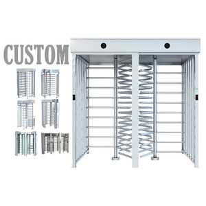 <strong>Automated</strong> Full-Height <strong>Security</strong> Turnstile Gate with Access <strong>Control</strong> <strong>System</strong> - Product Image 1