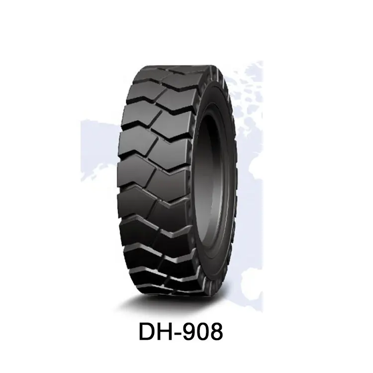 TOPSUN 강화 산업용 차량 타이어 6.50-10 지게차 타이어