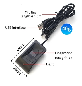 Biometric <strong>Fingerprint</strong> <strong>USB</strong> <strong>Reader</strong> <strong>for</strong> Windows 10/11 - Secure Login With Hello Biometrics - Product Image 2