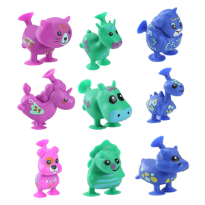 Wholesale Animal Suction Cup Funny Figure Action Fidget Sucker Creative Small Kids <strong>Toys</strong>