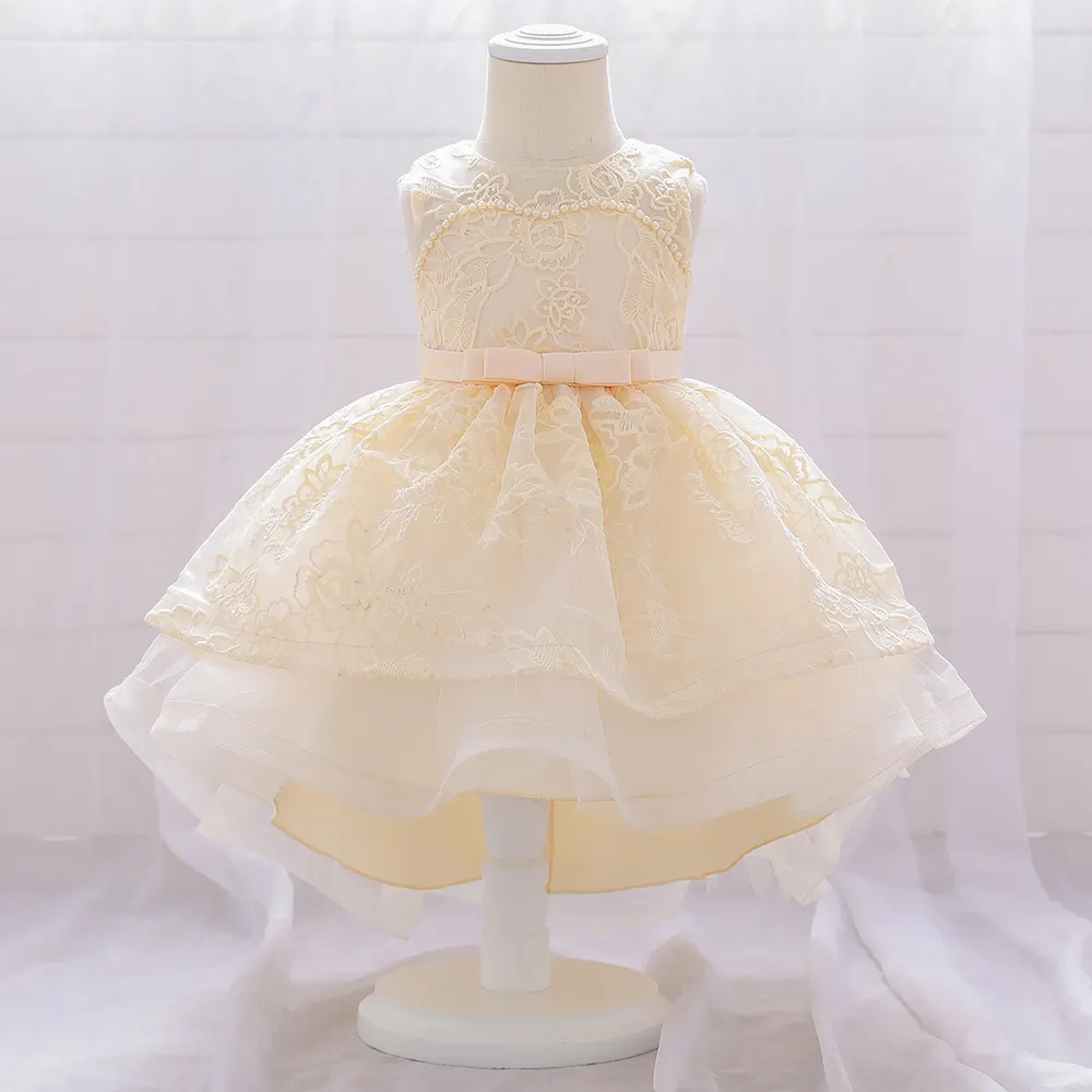 MQATZ Hot Sale Children Summer Dress Design Kids Baby Girls Birthday Party Dress