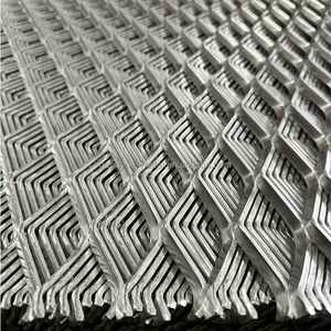 Fabrik preis <span class=keywords><strong>Expanded</strong></span> Metal <span class=keywords><strong>Mesh</strong></span> Protective Diamond Pattern Metallgitter Aluminium platten Fassaden - Product Image 2