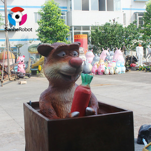 1.4M boyunda Logger Vick oldu ile silahlı testere testere ağaç, tip Animatronics Boonie ayılar - Product Image 4