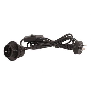 Tisch Kupferkabel Set Lampen fassung Elektrokabel Australischer Standard E17 Lampen fassung - Product Image 5