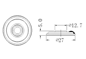 Âm Thanh Tuyệt Vời 20/23/27/28/30/36/40/45/50Mm Siêu Mỏng Loa 8 Ohms 1 Watt 1 W 8R Trình Điều Khiển Loa Đơn Vị Loa Chuyên Nghiệp - Product Image 3