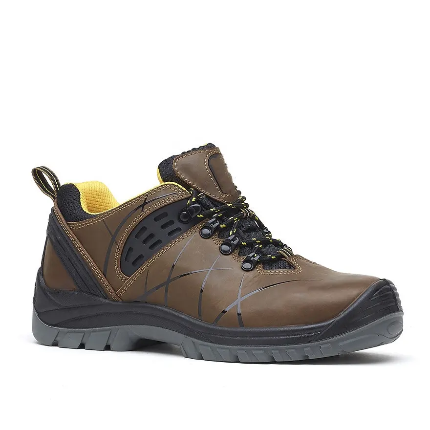 Sapato indestrutível s3 de aço para construção esd, sapato de segurança industrial para homens