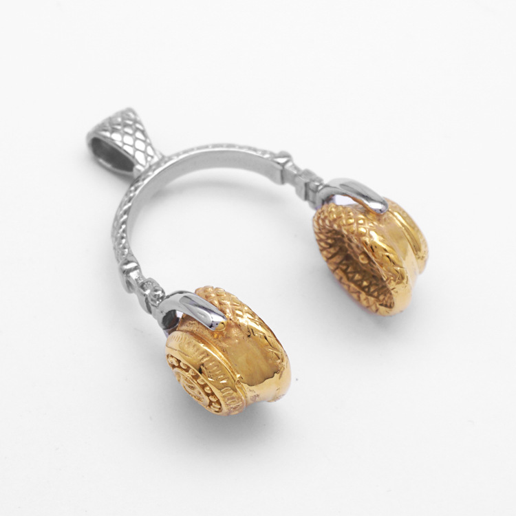 Silver Gold Single Pendantt